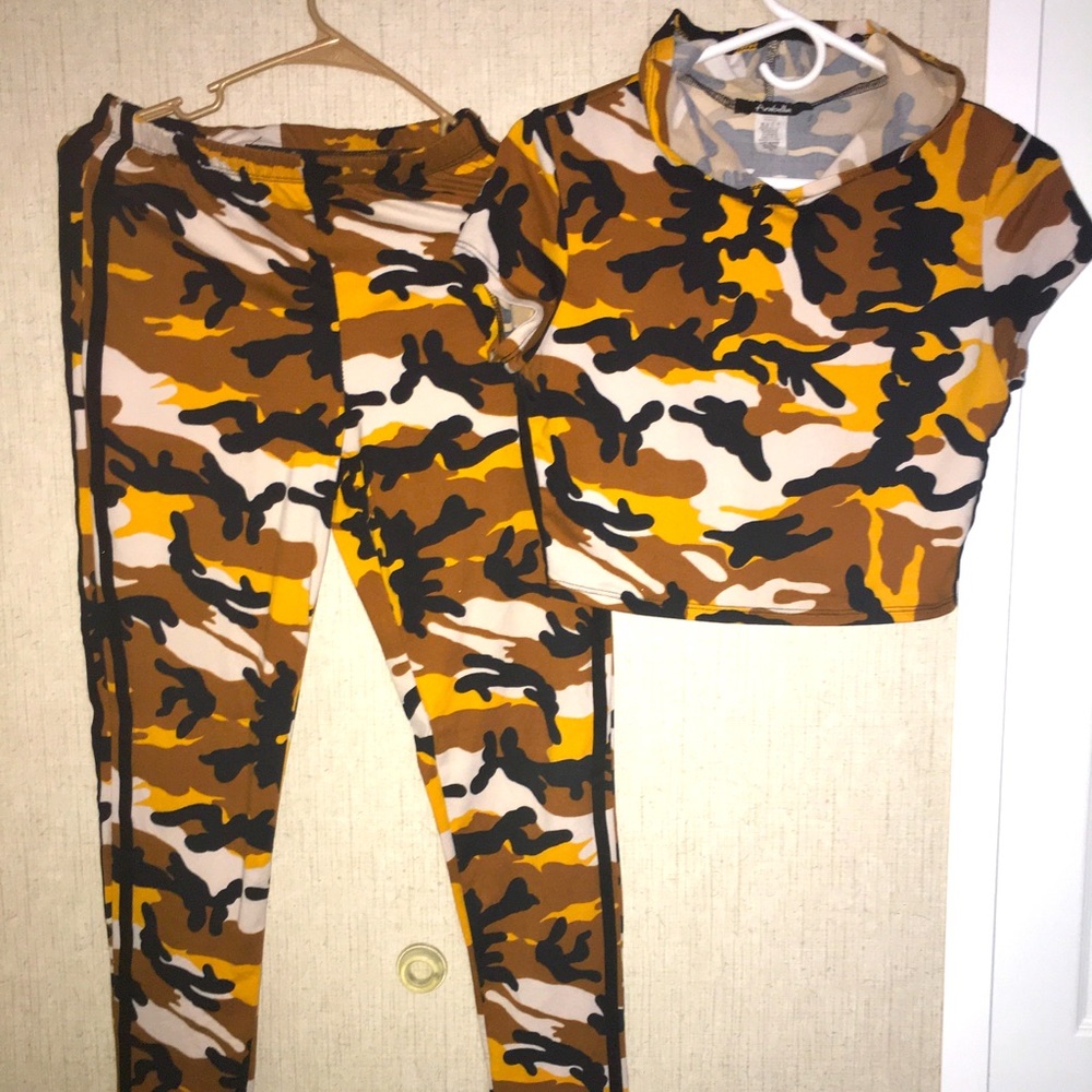 2 Piece Set Crop top